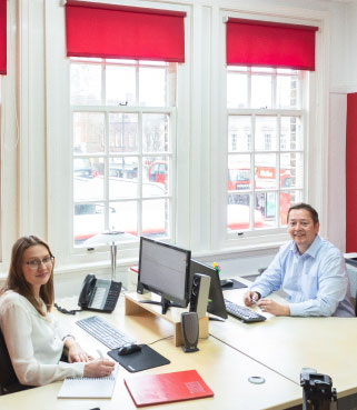 The Match a Property team in their offices