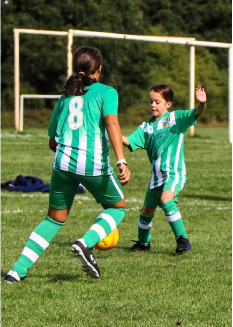 a youth football team